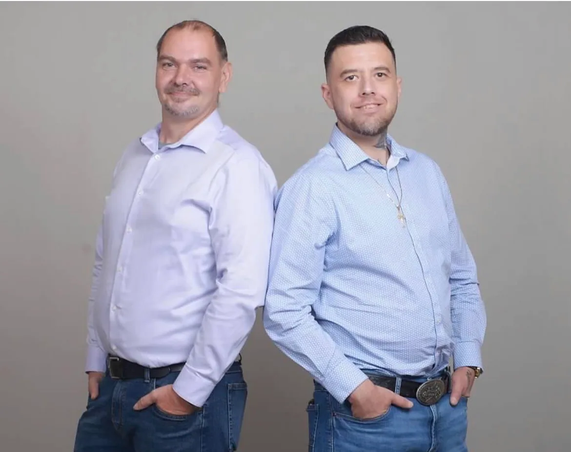 Paul Kenney and Daniel Montenegro, owners of ATX Trashmasters